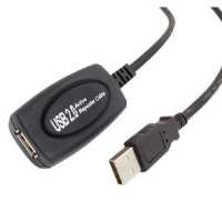 Καλώδιο USB 2.0V Α/F (M) - (F) (ενισχυτής) -15m