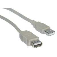 Καλώδιο προέκταση A/F USB 2.0V (480mbp/s), Gray, 1.5m